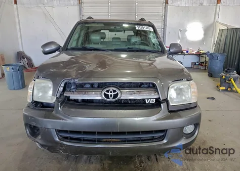 2005 Toyota Sequoia Sr5 из США, поврежденный, VIN 5TDBT44A55S254401